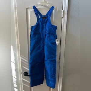 Swiss Tech Royal Blue Snow Bibs for kids